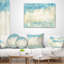 Ciel sur la texture du mur - coussin abstrait imprimé-29884222-29884225