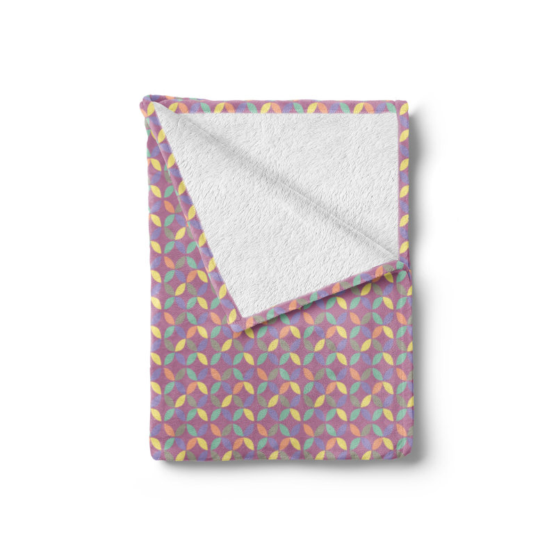 Hand Woven Throw Blanket, 50" W x 60" L