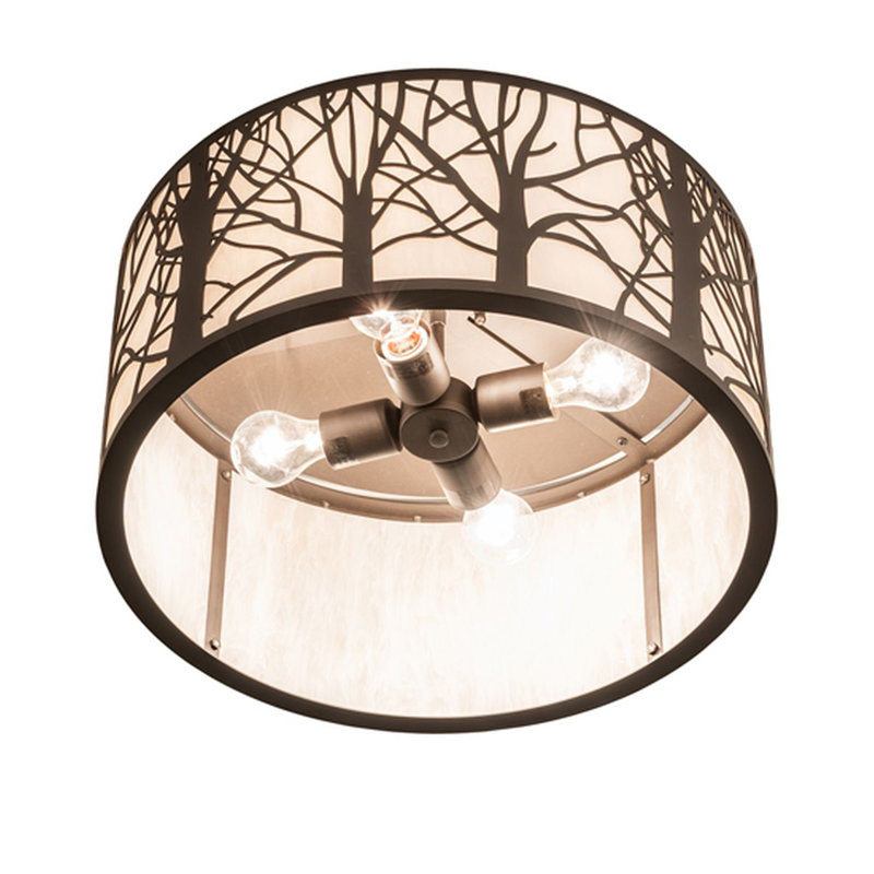 Branches 4 - Light Flush Mount