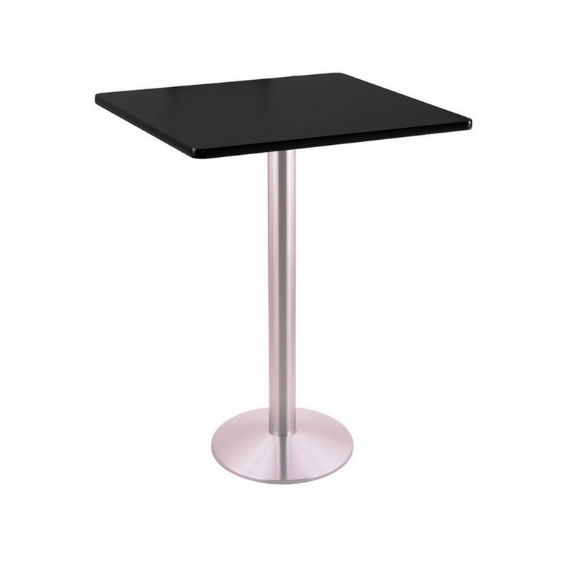 Table de salle à manger 30 po, Inoxydable, Hauteur de la barre (hauteur de 42 po)