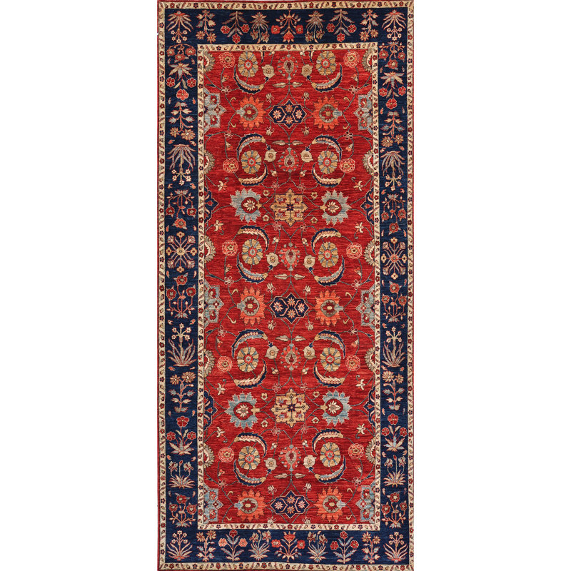 Tapis multicolore de haute qualité noué à la main