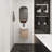 Small Size Bathroom Vanity With Ceramic Sink