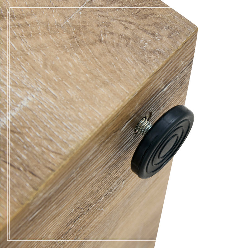 Elevate your living space with this modern MDF coffee table that showcases smooth, light wood texture patterns. It is characterized by stylish design.12*12*19.6