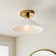 Ceramic Semi Flush Mount