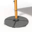 Parasol en porte-à-faux 98,5 "avec manivelle Takejiro
