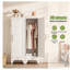 Garde-robe en métal 47,5 po H 47,2 po Classic