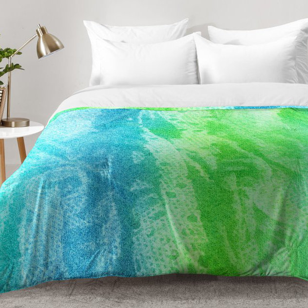 Laura Trevey Modern & Contemporary Polyester Abstract Comforter, King Comforter + 2 King Shams
