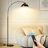80.3 Inch Tall Aluminum Canopy Arched Floor Lamp With Foot Switch And Remote Control Switch-64238644