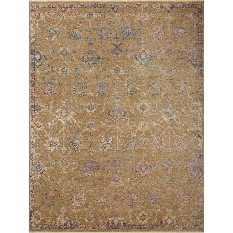 Febbas Performance Oriental Indoor Rug, Rectangle 10' x 14'