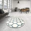 Tapis gris/zone blanche contemporaine-409972231