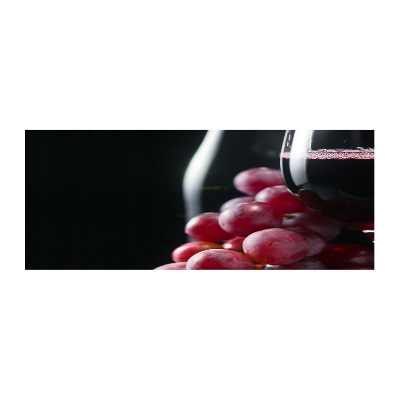 Grapes And Wine - Wrapped Canvas Print