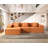 Boneless Compression 112.1'' L shape modular sectional sofa-1822082508