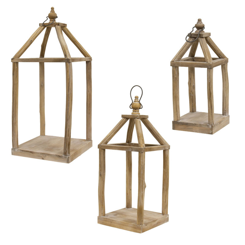 Ensemble de 3 lanternes Jasper