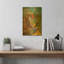 «House At Auvers» par Vincent Van Gogh, art mural en métal doré, 16 po x 24 po-1158858594