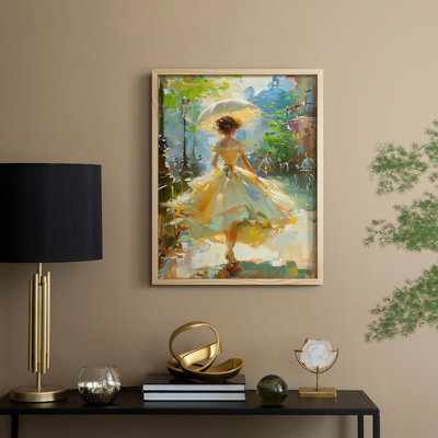 «WOMEN Series DCCL XXXVI», reproduction encadrée - bois massif