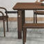 Table de salle à manger entièrement en bois massif-101005079