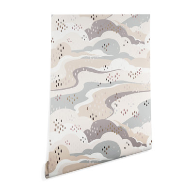Avenie Land and Sky Among the Clouds Wallpaper Panel