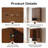 Laval 24" Wall Mounted Bathroom Storage Cabinet with 2 Doors, Adjustable Shelf and Open Shelf-123123719-123398541