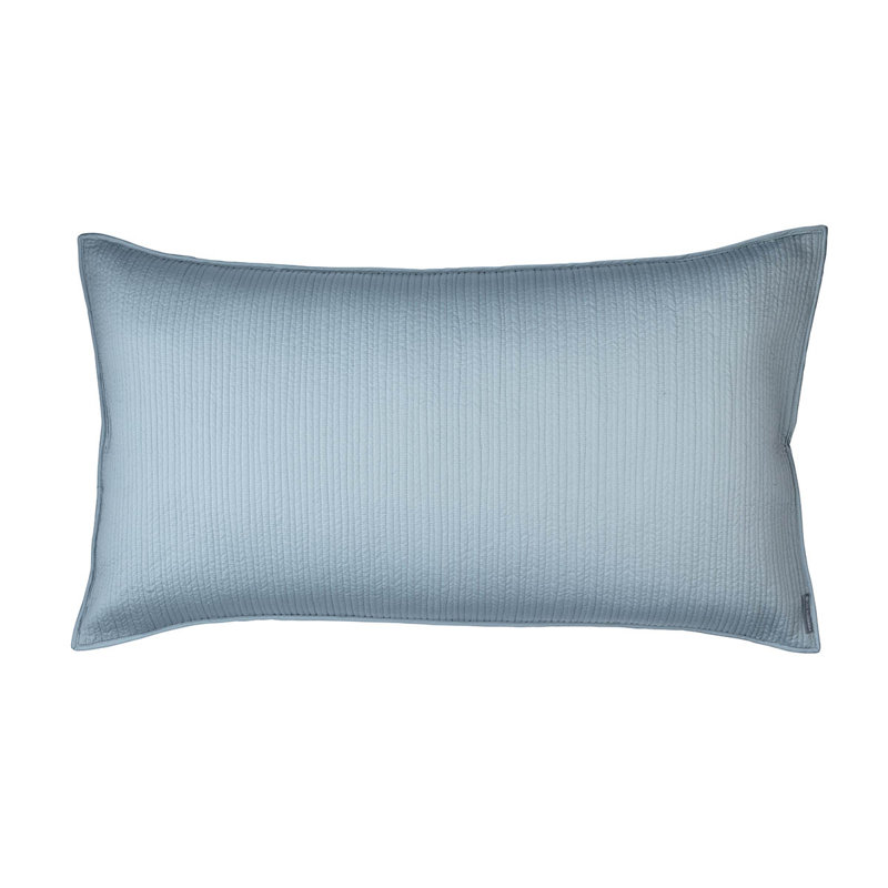 Retro Lumbar Pillow Cover & Insert, 20" x 26", Blue