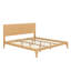 Lit plateforme en bois de bambou-1281247242