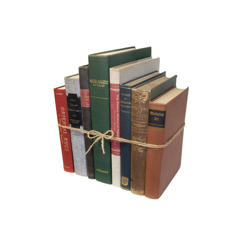 Livres décoratifs - Ensemble de livres rétro surdimensionnés - 1 pied de livres