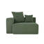Chaise longue rembourrée en velours côtelé Osterhus-358744582