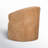 Deryn Leather Swivel Barrel Chair-1516899874