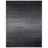 Difranco Machine Made Power Loom Polypropylene Area Rug in Dark Grey/Light Grey