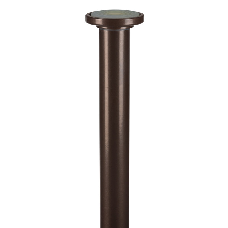 Tringle à rideaux ajustable 24 "à 42" Everly Quinn, 42'' - 74'', Bronze