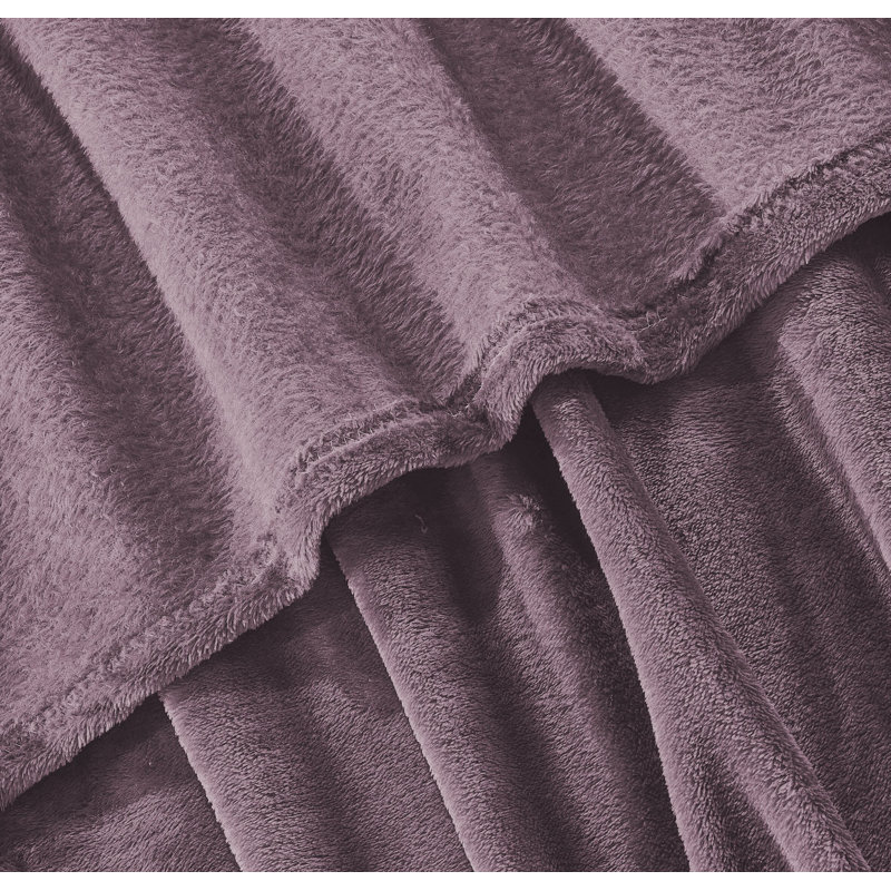 Couverture en soie Everman, Très grand, Mauve