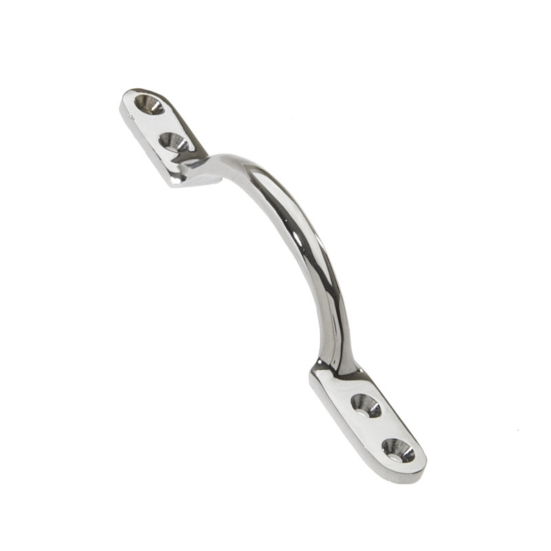 Najma Sash Arch Handle, Polished Chrome