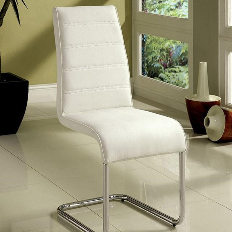 Chaise d'appoint blanche Appomattox