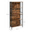 Glisson 155 cm H x 74 cm W Steel Standard Bookcase