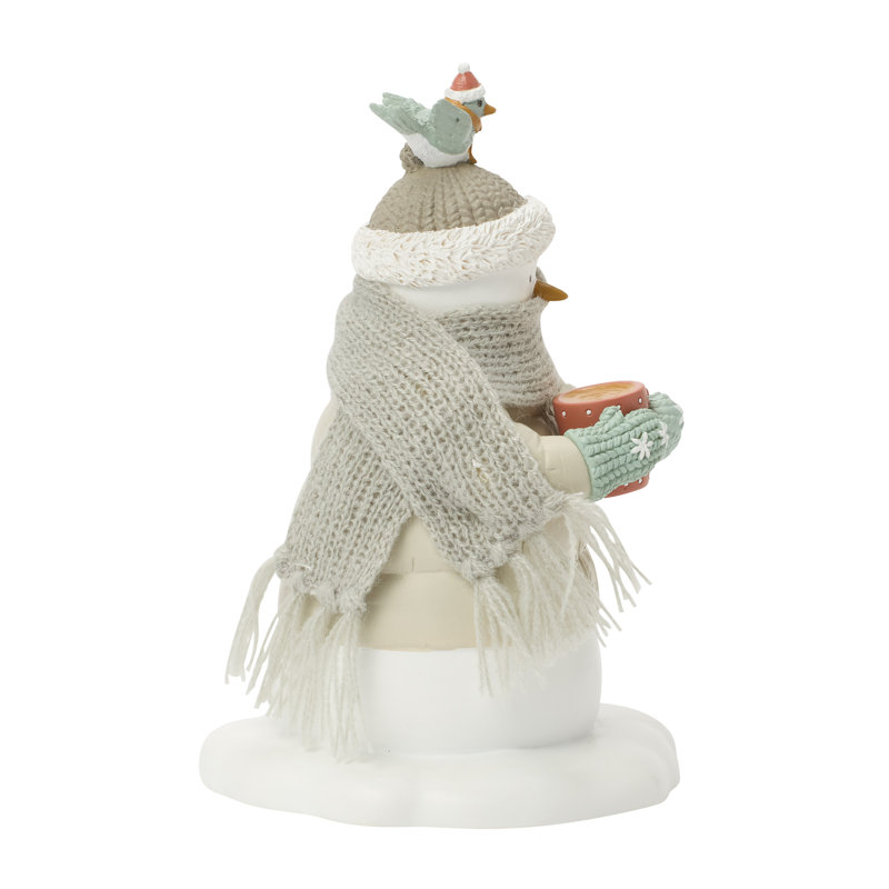 Figurine Enesco Snowy Snuggles par Lori Siebert Snowman