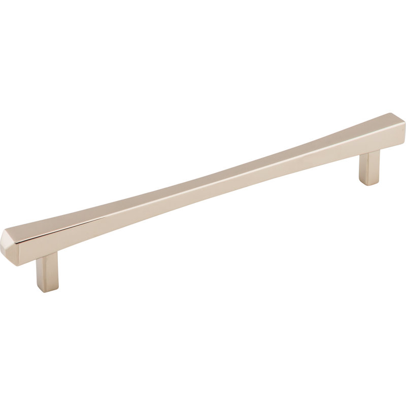 Juliet Bar pull, Polished Nickel, 7 9/16" Center to Center