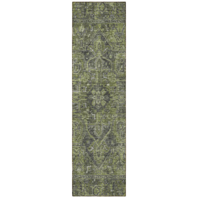 Tapis de couloir d'extérieur 8 po Moss
