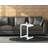 Rectangular Metal Outdoor Side Table
