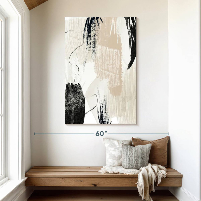 Avery Brush Strokes VIII, 48" H x 32" W