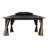 SeeHill Hardtop Gazebo, Outdoor Patio Gazebo, Aluminum Frame Patio Hardtop Gazebos with Netting and Curtain, Outdoor Patio Pergola with Double Steel Roofs for Deck, Lawns, Garden-113380075-113380076