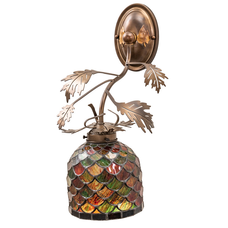 Rustic Lodge 1 - Light Armed Sconce