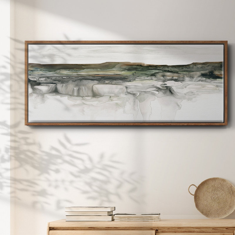 River Flow - toile encadrée