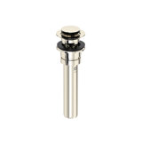 Push Drain with Overflow