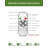 Frosted Prelit Artificial Christmas Tree-104246802