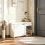 Banc d'entrée pour chaussures avec armoire dissimulée