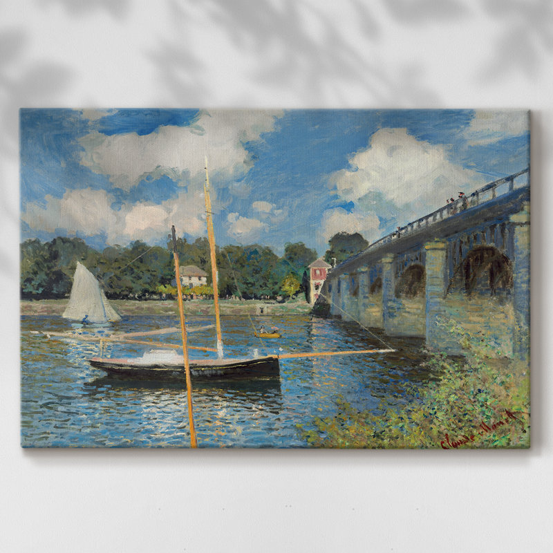 Le pont d'Argenteuil - galerie Cavas, 32 x 48