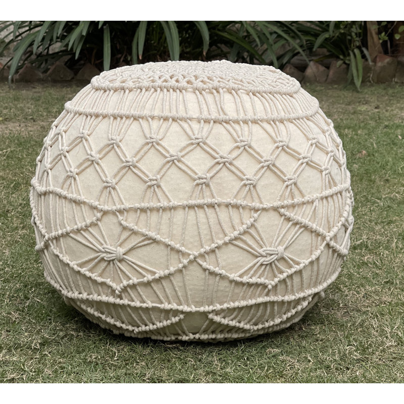 Upholstered Pouf