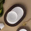 Plateau ovale Noritake Tozan, 14 po