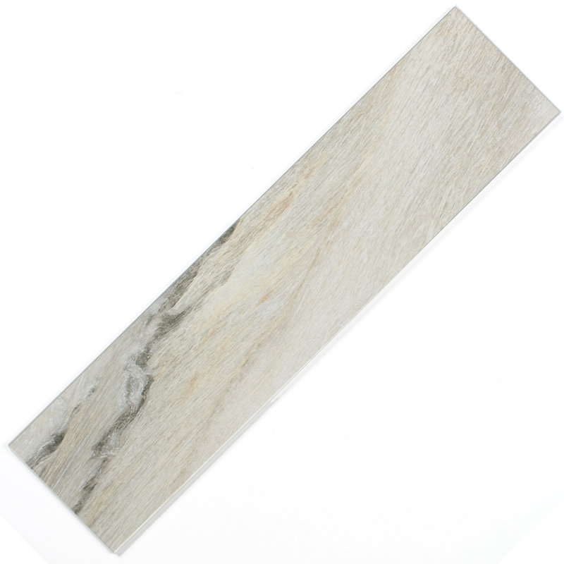Nature 4 in. x 16 in. Wood Look Glass Straight Edge Large Format Subway Decorative Kitchen & Bathroom Wall Tile