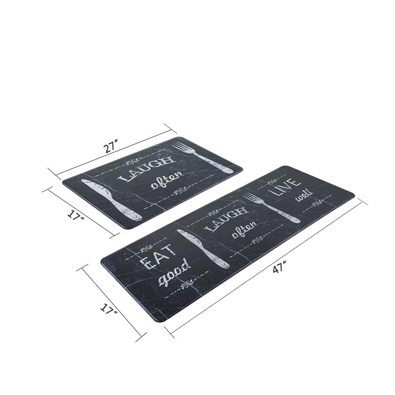 Kellda Anti-Fatigue Mat, Black