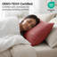 Ensemble de 2 taies décoratives matelassées en microfibre à bordure carrée et à bords passepoilés Southwest Fine Vilens, ensemble de 2, 26 po x 26 po, Marsala-399142847-399142819